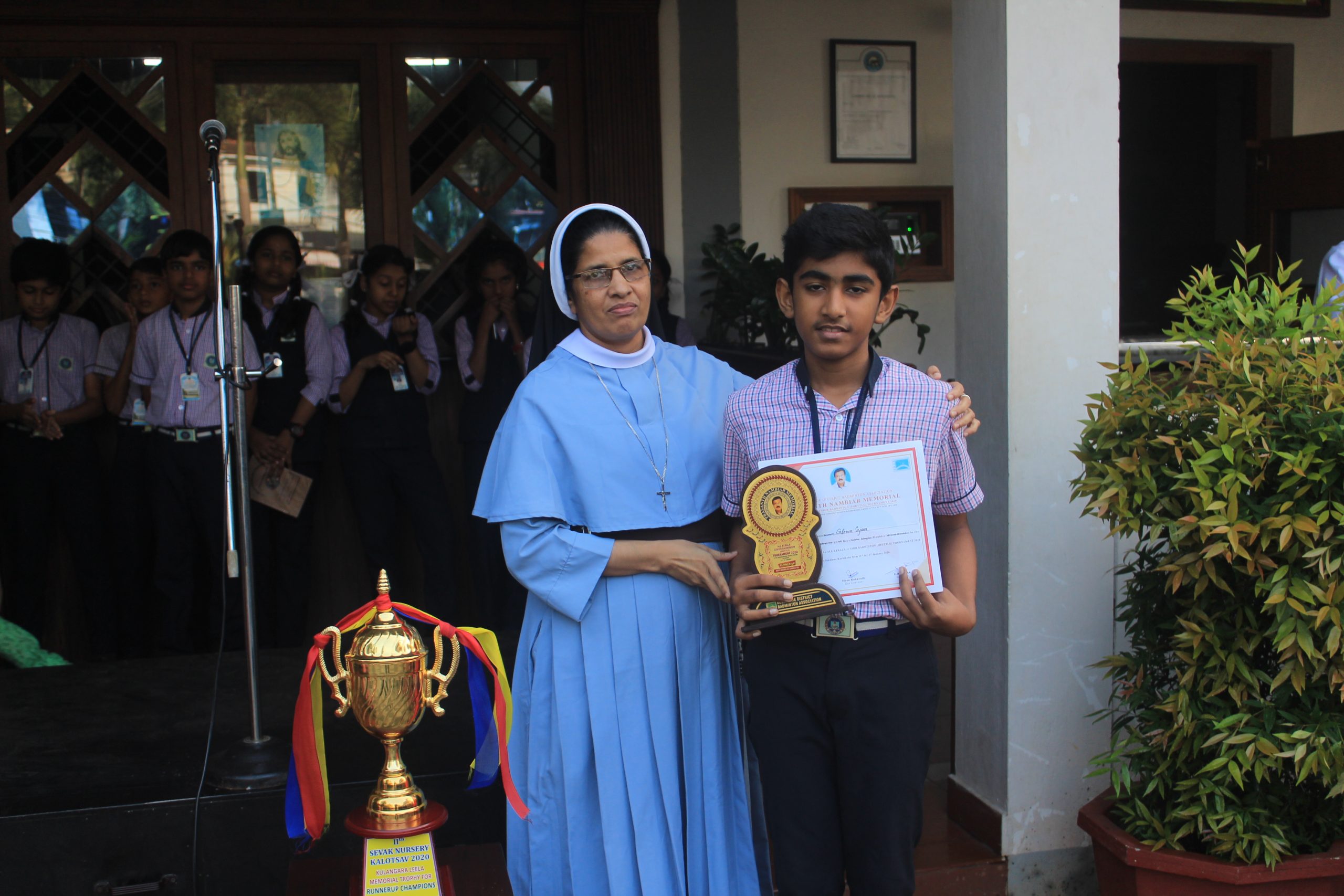 all Kerala badminton winner